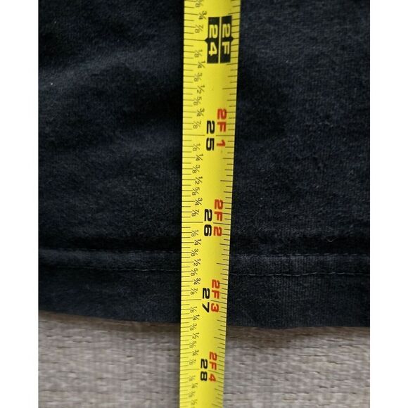 BULLS Rings T-shirt Chicago Windy City Paisley Bull Tee Men's Black Medium VTG - Picture 8 of 8